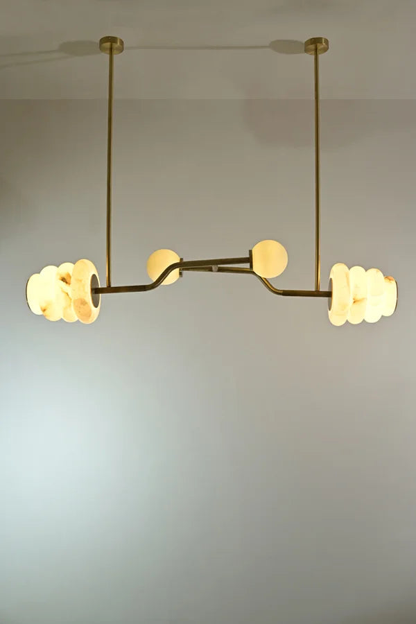 Barbell Chandelier