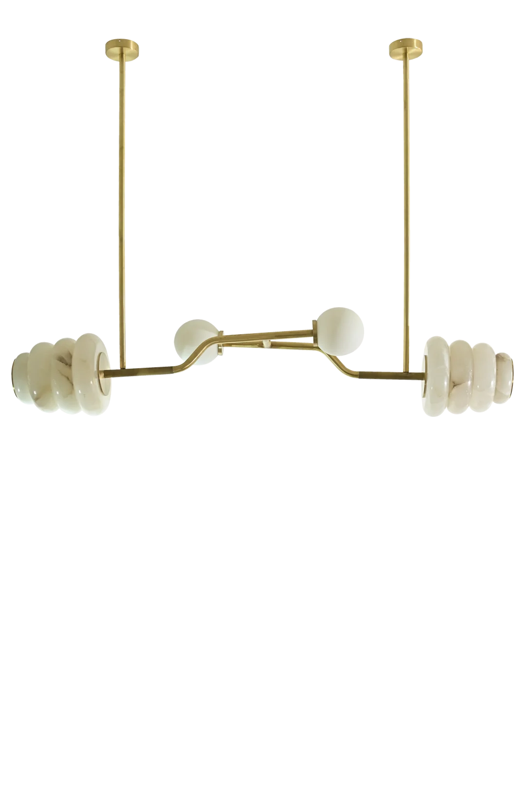 Barbell Chandelier