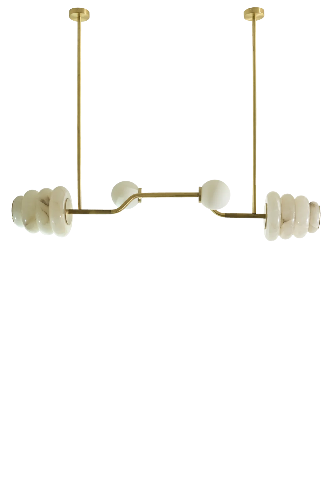 Barbell Chandelier