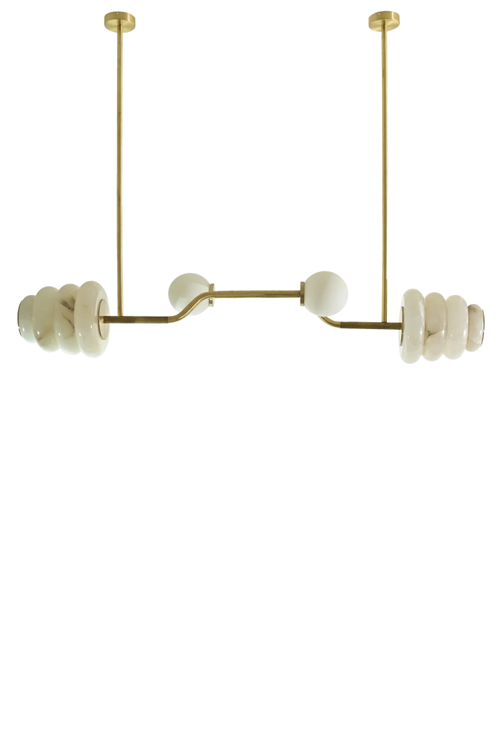 Barbell Chandelier