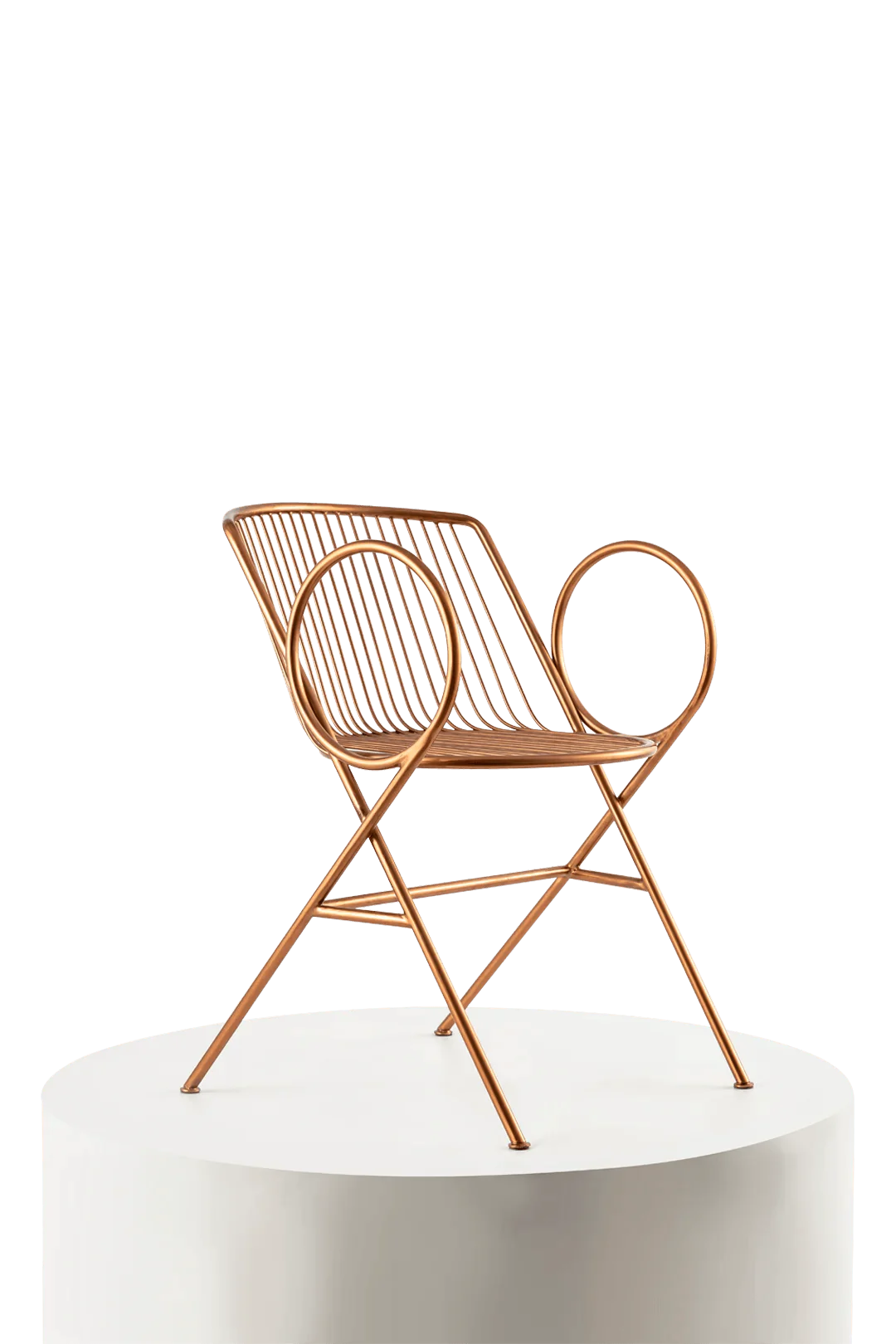 O2 metal chair design