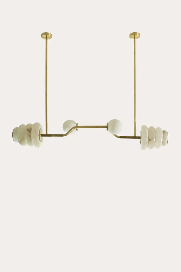 Barbell Chandelier