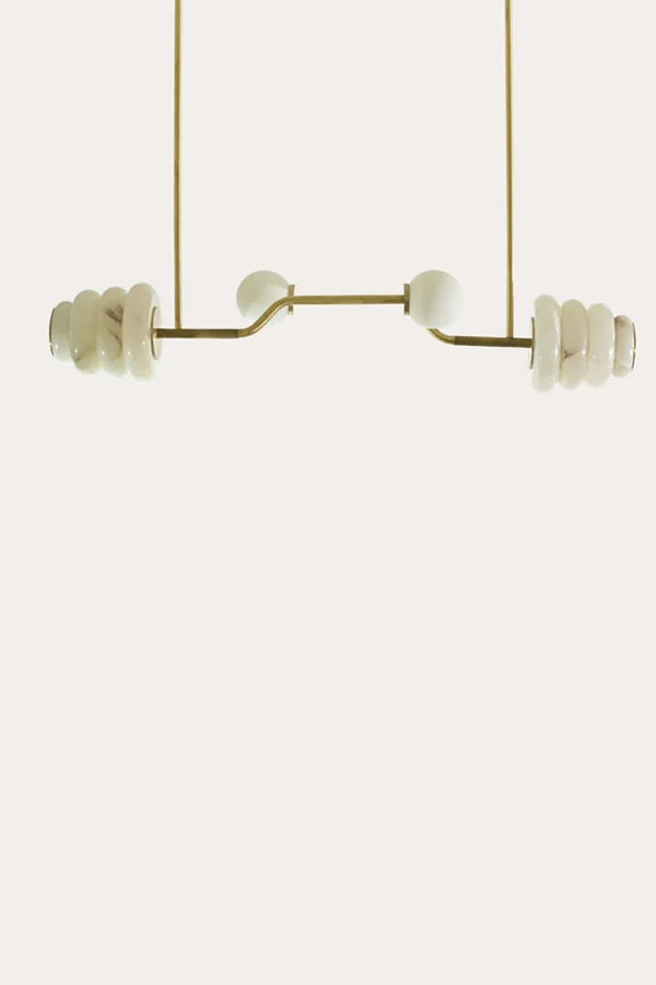 Barbell Chandelier