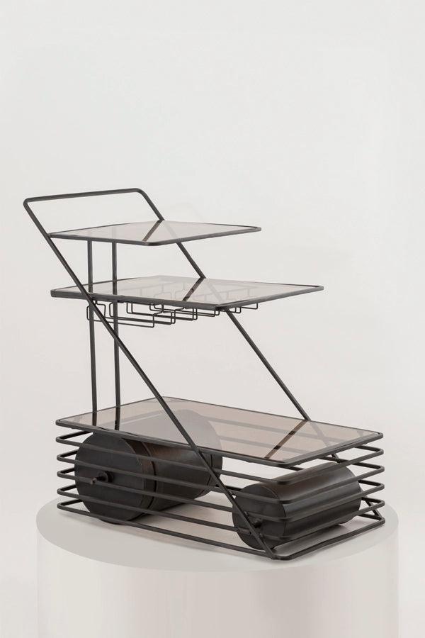 Rock N Roll Bar Trolley – Stylish & Functional Bar Cart – Nama Home